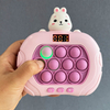 Rabbit Quick Push Pop Game It Fidget Toys Розовый