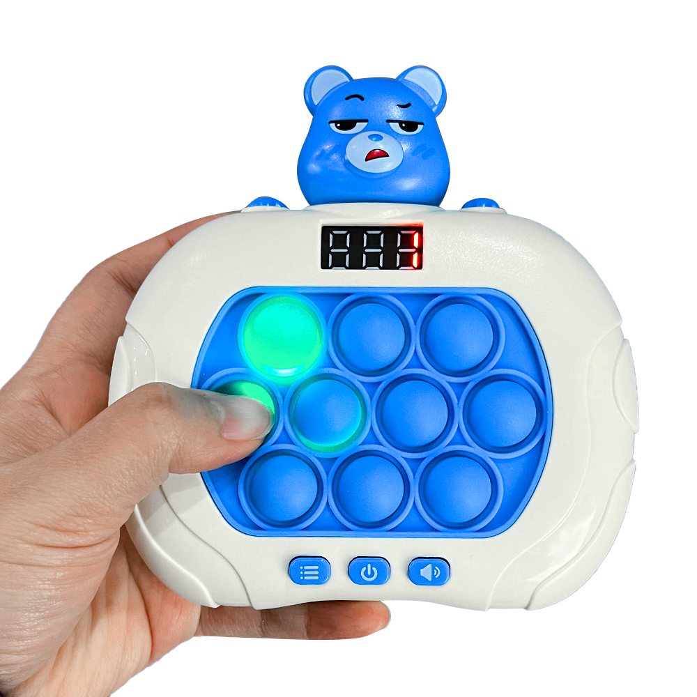 Игрушка-игрушка Bear Push Bubble Pop It Game Игрушка-непоседа